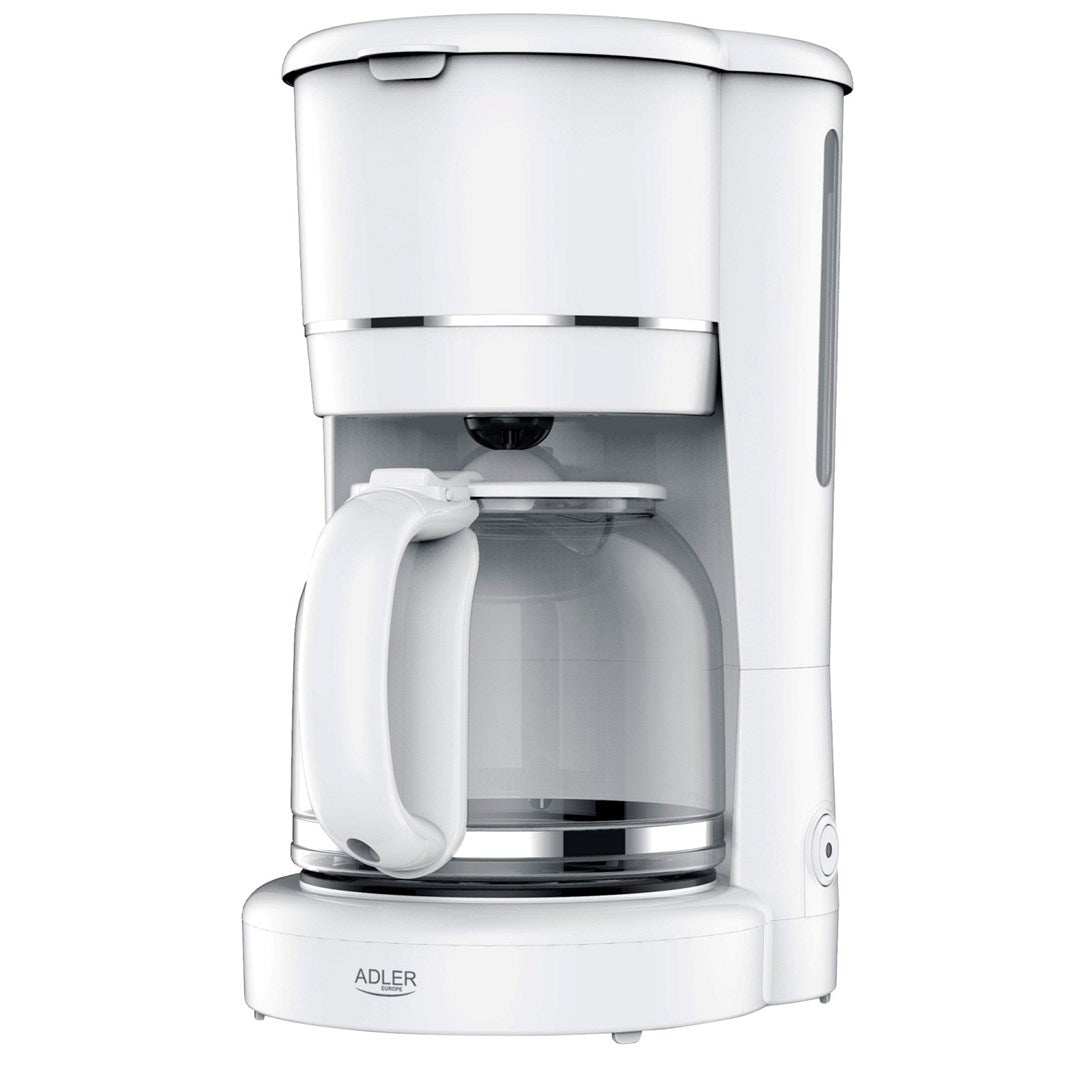 Adler AD 4383w Drip Coffee Maker for Ground Coffee - 1.5 L - White