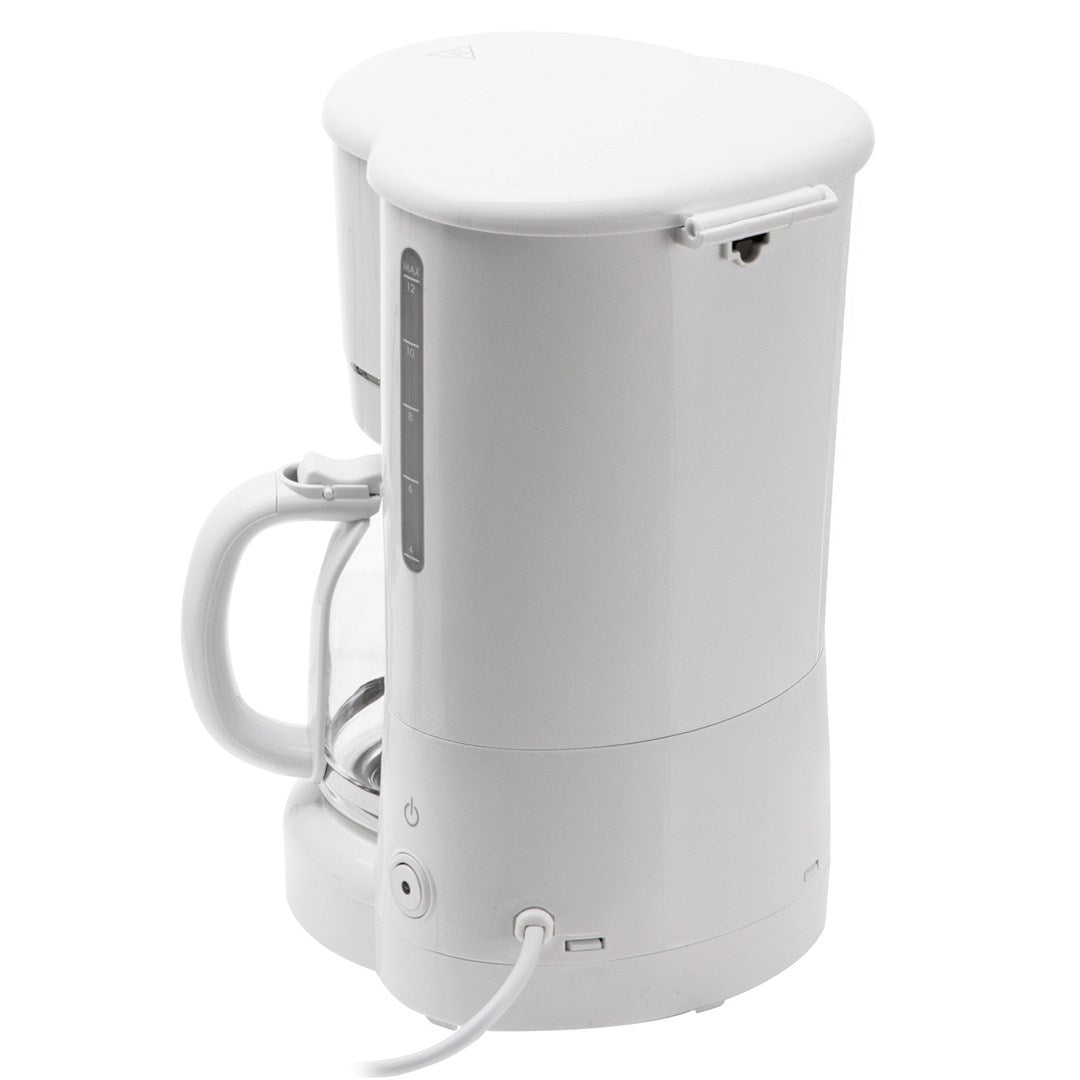 Adler AD 4383w Drip Coffee Maker for Ground Coffee - 1.5 L - White
