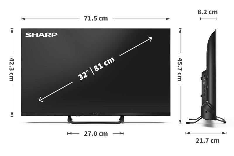 Sharp 32HF3265E TV 81.3 cm (32 )