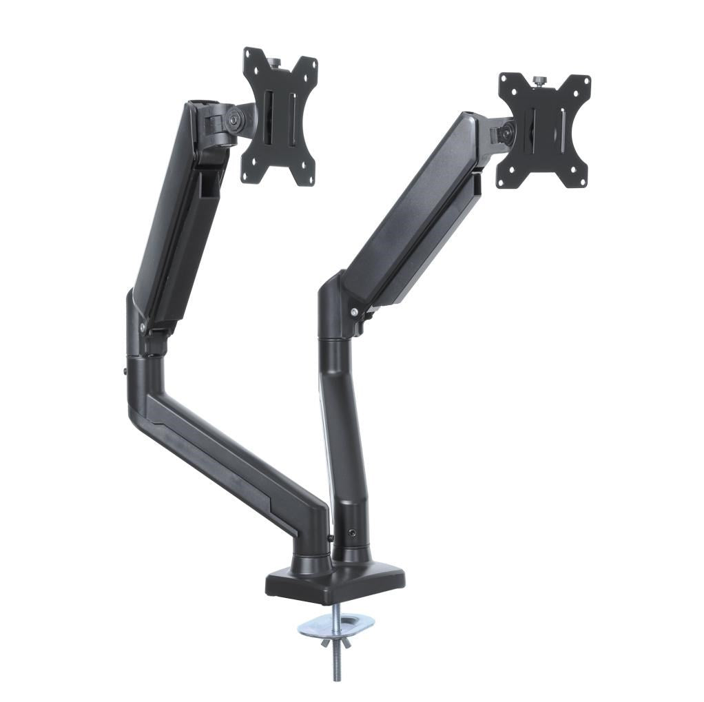 Desk Mount for 2 Monitors 13-27 ART UM-116 Black