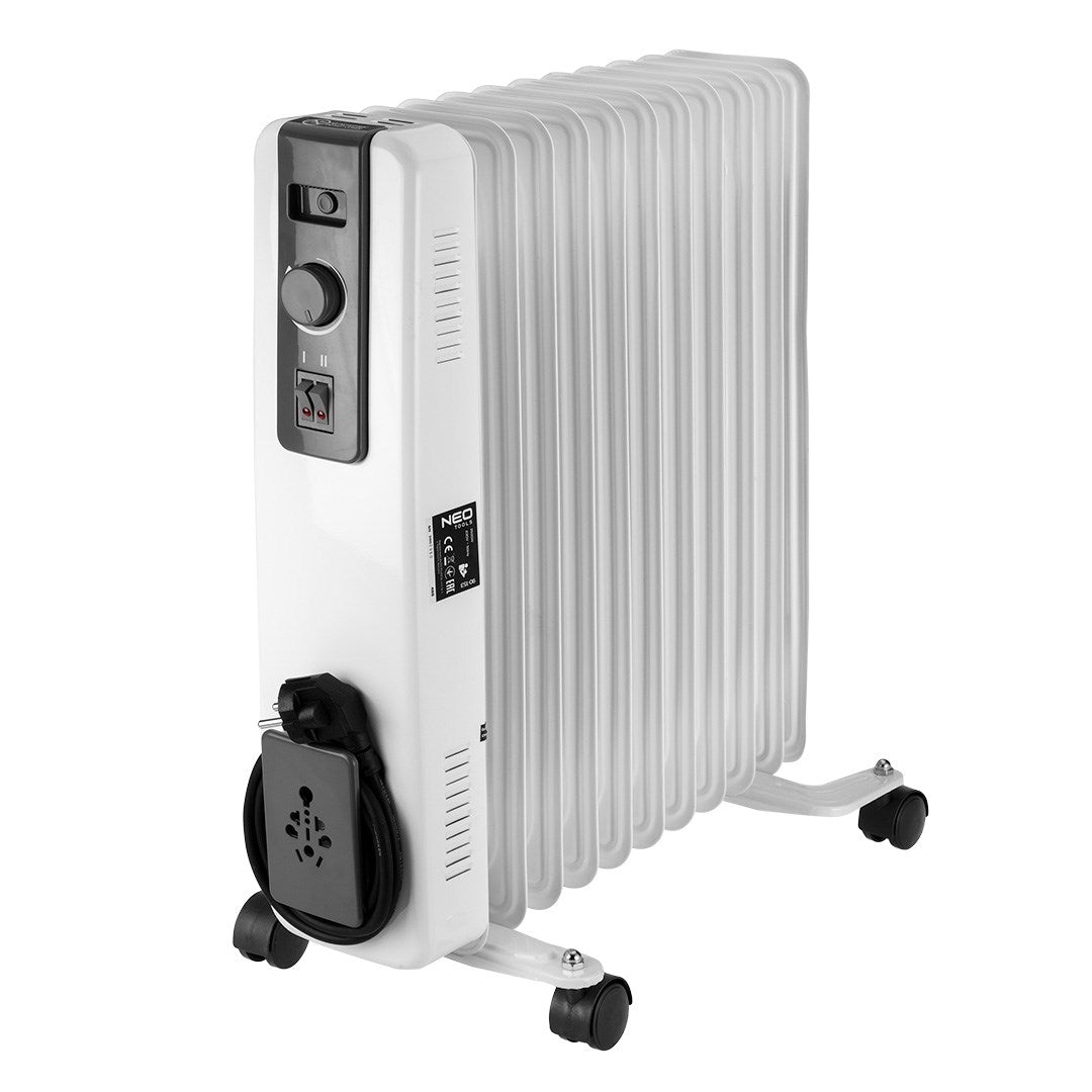 NEO TOOLS 2500 W 11-Fin Oil Heater | Model: 90-153