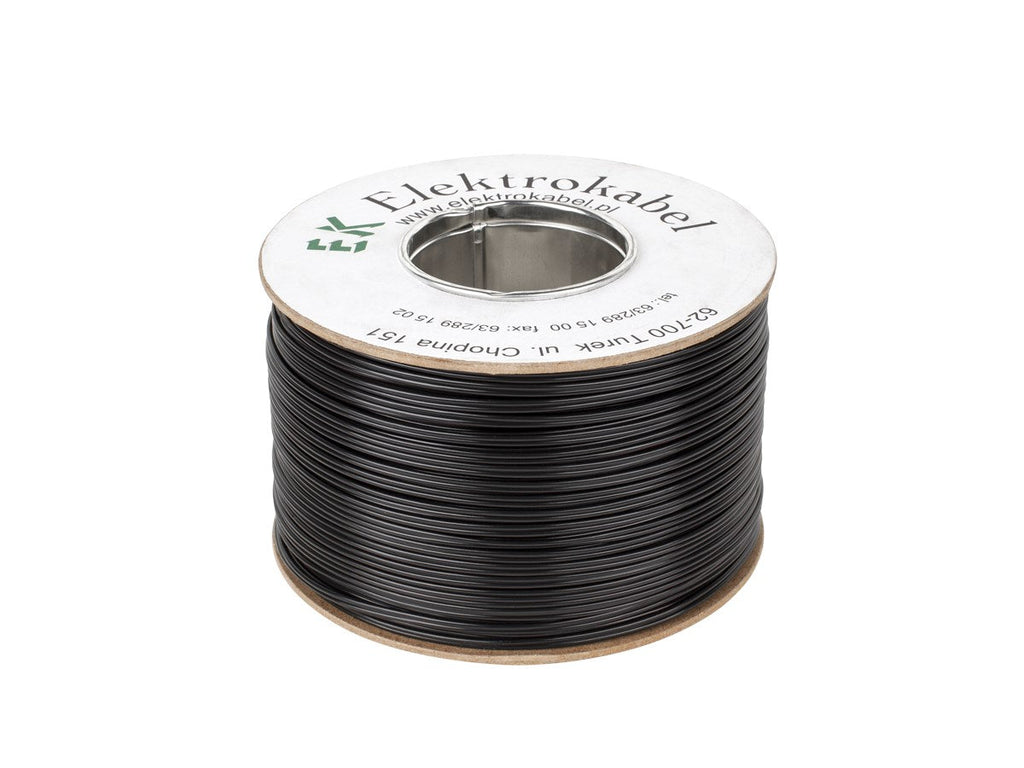 Kabel głośnikowy SMYp 2 x 0 22mm czarny 300m