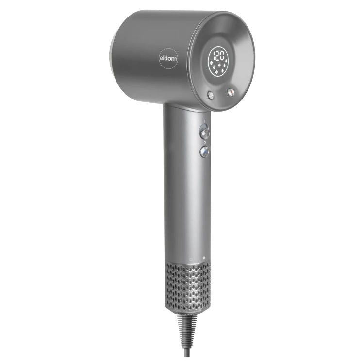 ELDOM Hair Dryer 1650W with 4 Heat Levels, Cool Shot, Grey, HT280