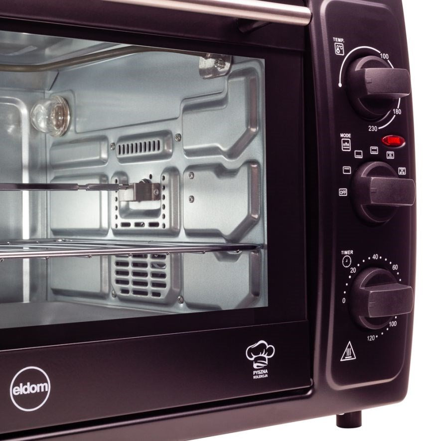 ELDOM Oven ONEV  capacity 48 l  rotisserie spit  hot air  power 2000 W
