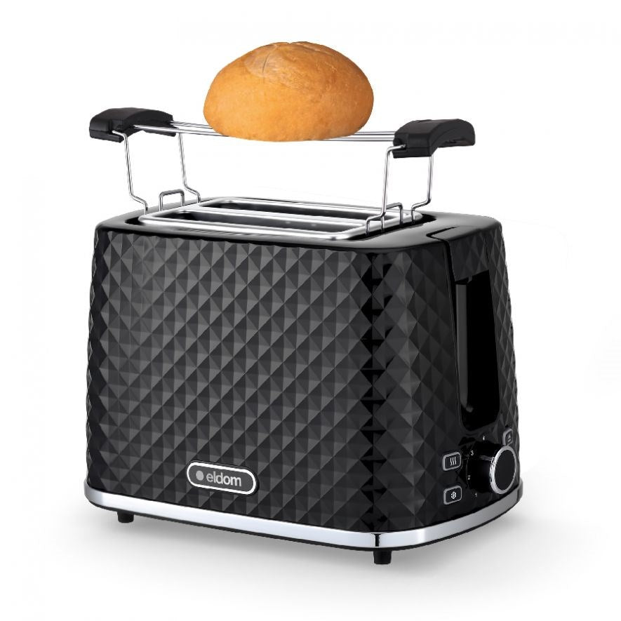 ELDOM Toaster 870 W Black | Model TO280C