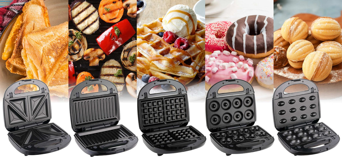 ELDOM ST250 MULTIX 5-in-1 Multifunctional Sandwich Maker