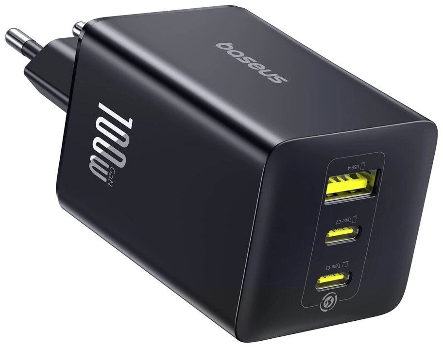 Baseus EnerFill FE11 PD QC 100W Wall Charger Black