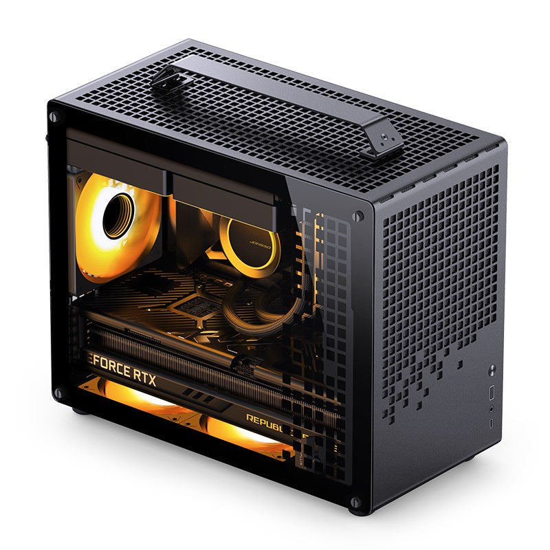 Jonsplus Z20 Micro-ATX Case - Black - Midi/Mini Tower - ATX - Z20 Black