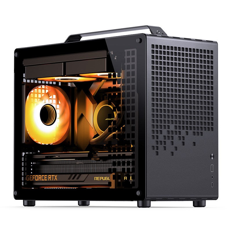 Jonsplus Z20 Micro-ATX Case - Black - Midi/Mini Tower - ATX - Z20 Black