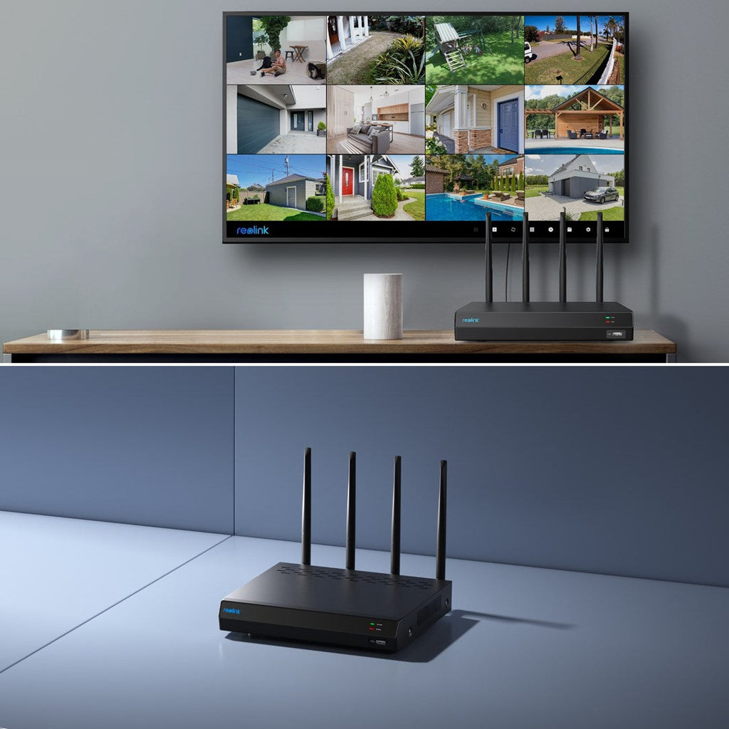 Reolink NVS12W - 12-Channel Wi-Fi 6 NVR with 2TB HDD