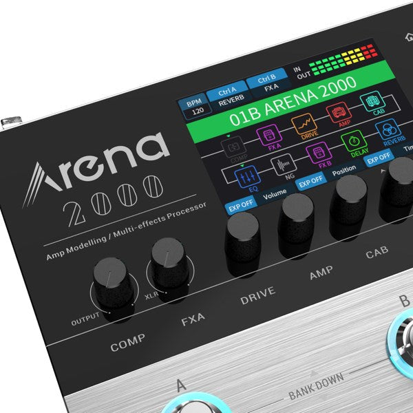 DONNER Arena 2000 - Guitar Effects Processor - 1760 g