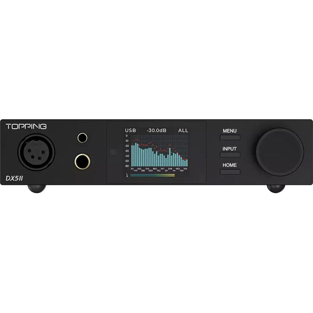 TOPPING DX5 II BK - USB DAC and Headphone Amplifier, Black