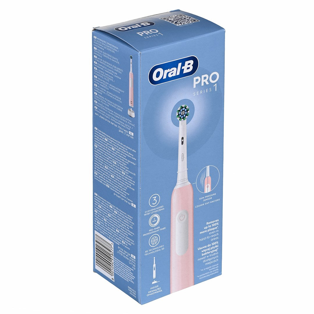 Braun Electric Toothbrush Pro1 Pink - 3 Modes - 570 g - Adult