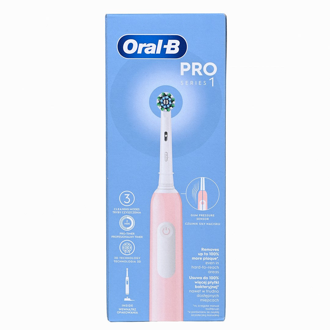 Braun Electric Toothbrush Pro1 Pink - 3 Modes - 570 g - Adult
