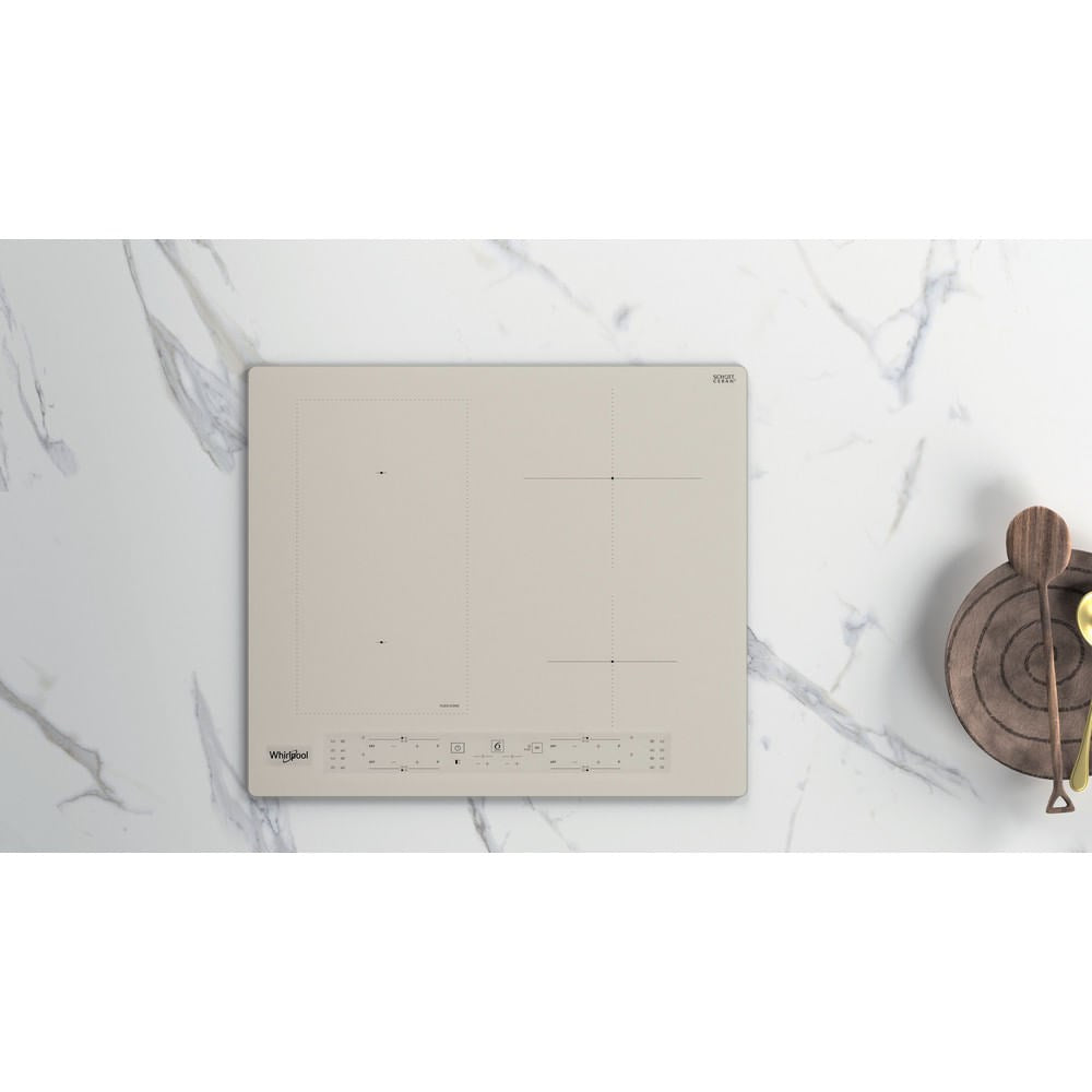 Whirlpool WLB6860NE/S Silver Built-in Induction Hob 4 Zones