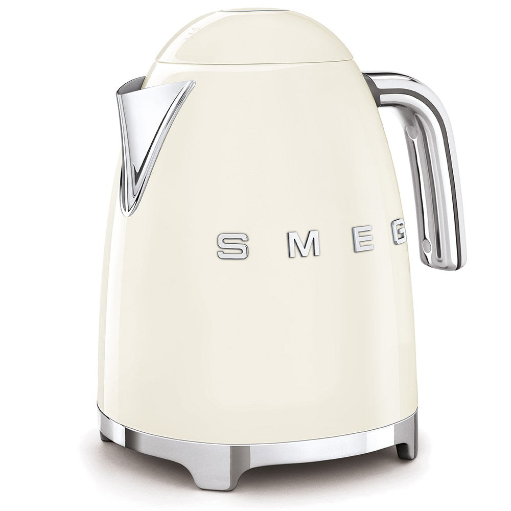 Smeg KLF03CREU Kettle - 1.7 L - 2400W - Cream - Stainless Steel (KLF03CREU)