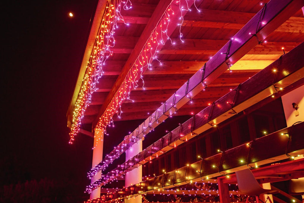 Twinkly Intelligent LED Icicles 190 RGB 5x0.7 m 5X0.7M