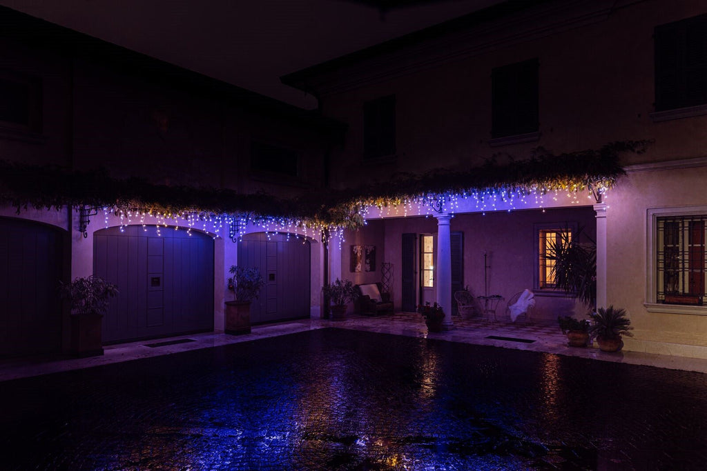 Twinkly Intelligent LED Icicles 190 RGB 5x0.7 m 5X0.7M