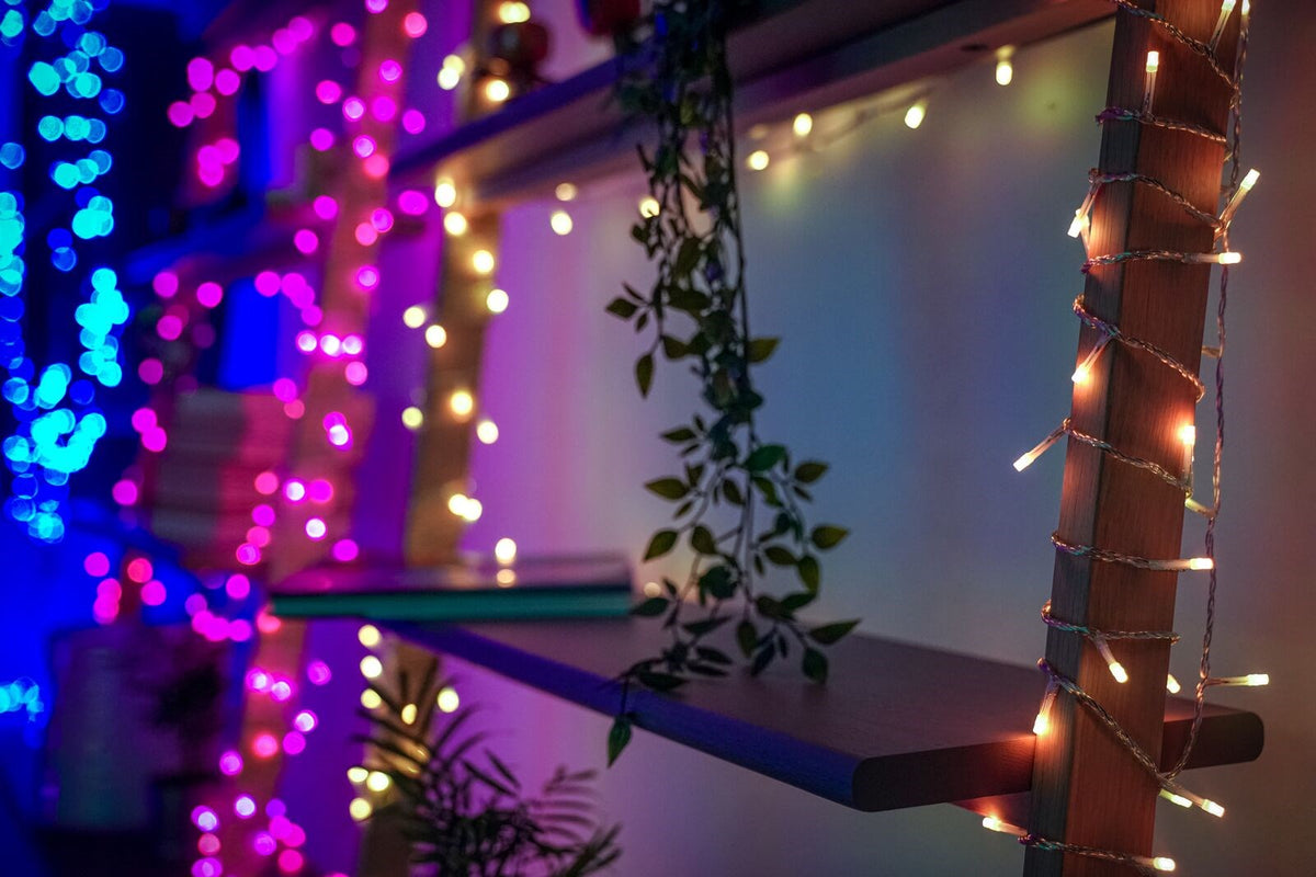 Twinkly Intelligent LED Icicles 190 RGB 5x0.7 m 5X0.7M