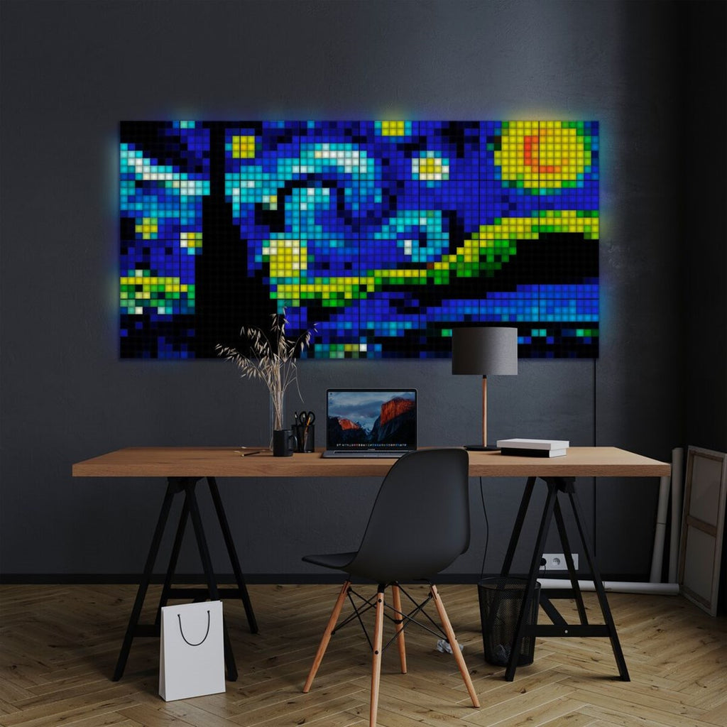 SMART BLOCKS TWINKLY SQUARES Combo Pack 6 Blocks (1 Master + 5 Extension) X 64 Pixels RGB
