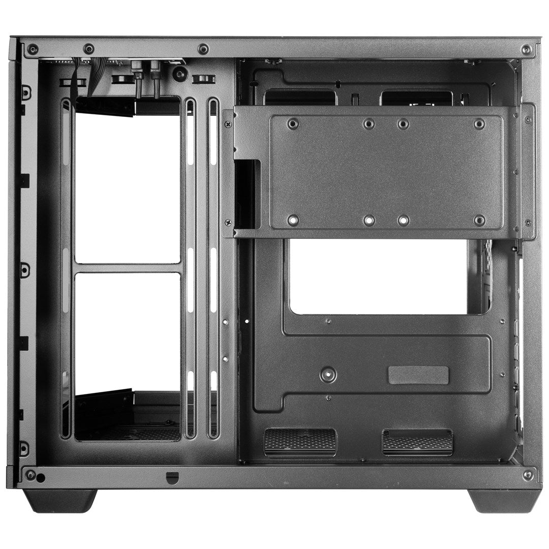 Mars Gaming MC3TCORELCDM Mini Tower Black