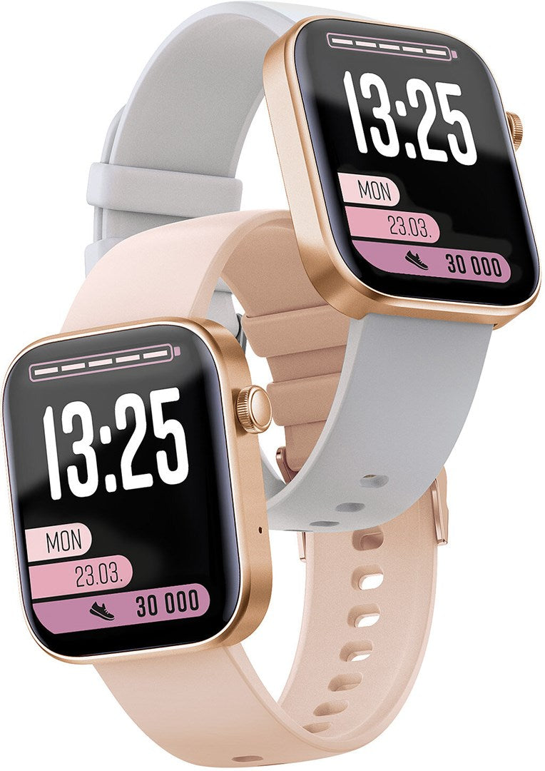LAMAX BCool2 Plus Smartwatch 45.5 mm Rose Gold Heart Rate Monitor IP67 LXAWMBC2PLUPA