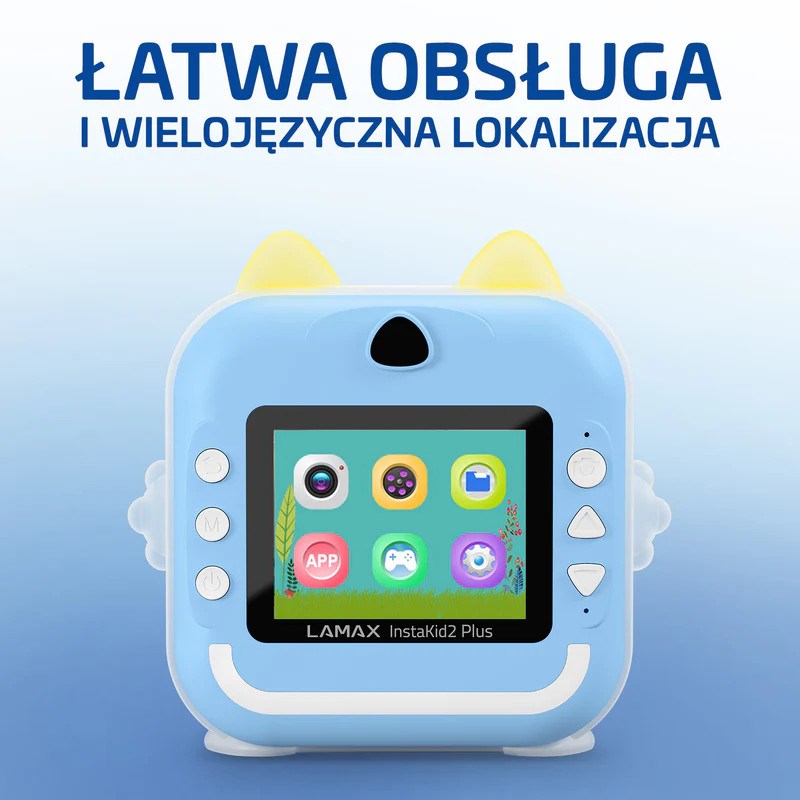 LAMAX Instant Camera Blue 6.09 cm IPS Display 8596687002601