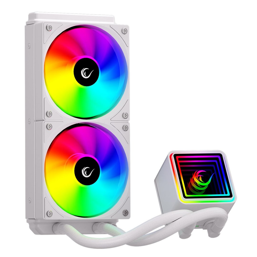 RAMPAGE INFINITE V240 WHITE All-in-One Liquid Cooling Kit