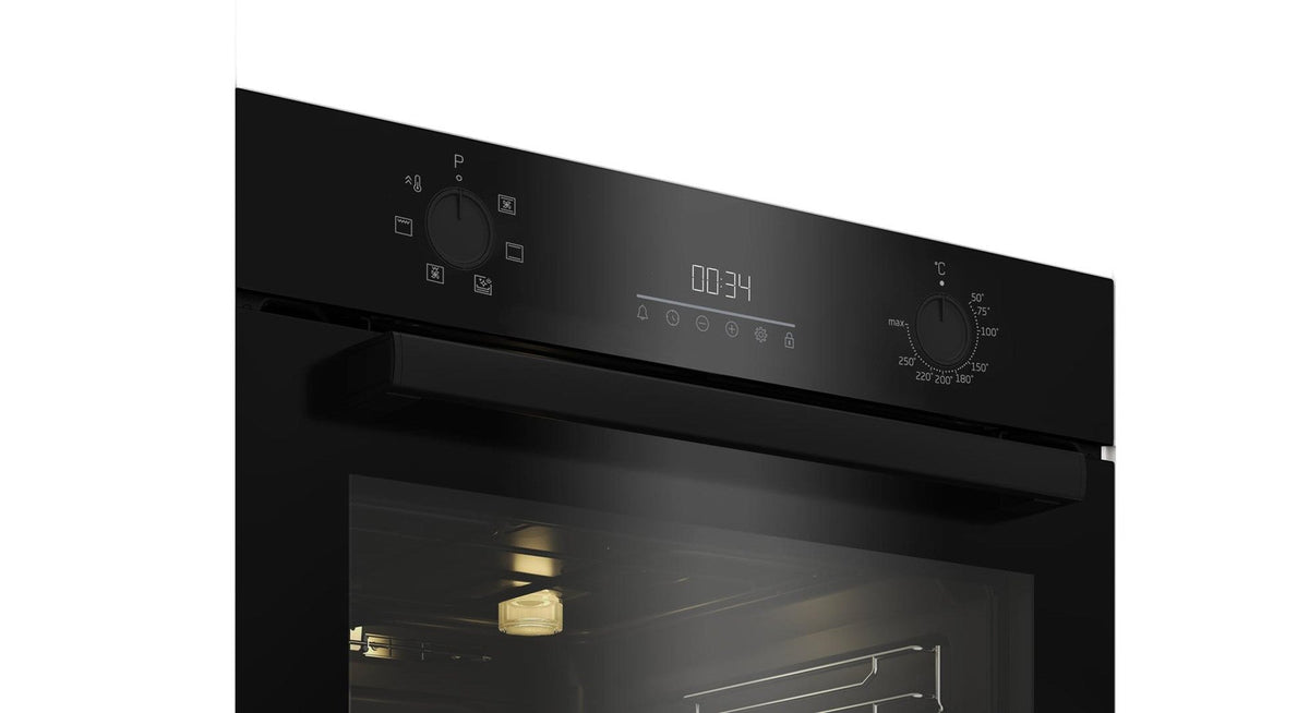 Beko BBIE123001BD Black Thermo Electric Oven | Model: BBIE123001BD