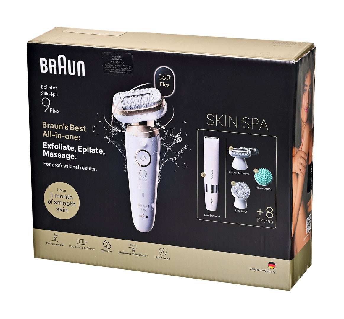 Braun Epilator SES9-481,40 Tweezers, Waterproof, 730 g