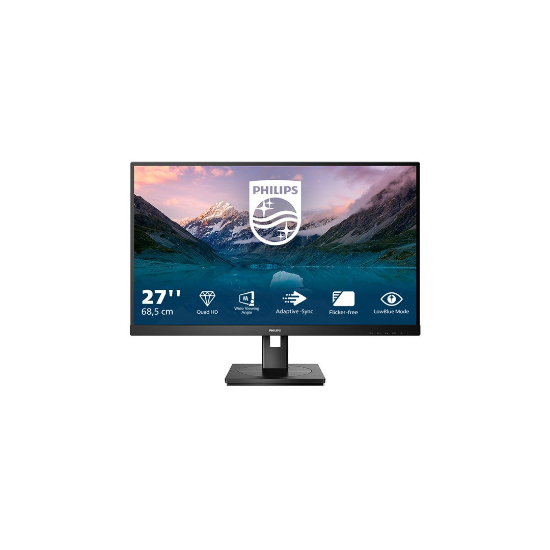 Philips Computer Monitor 27" QHD 2560x1440 IPS 275S9JML/00