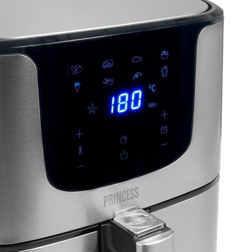 Princess Hot Air Fryer 5.5 L 1700W Digital Timer 8 Cooking Programs 6963072