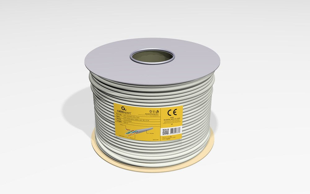 Gembird CAT5e UTP LAN Cable (CCA) Solid 100 m Grey