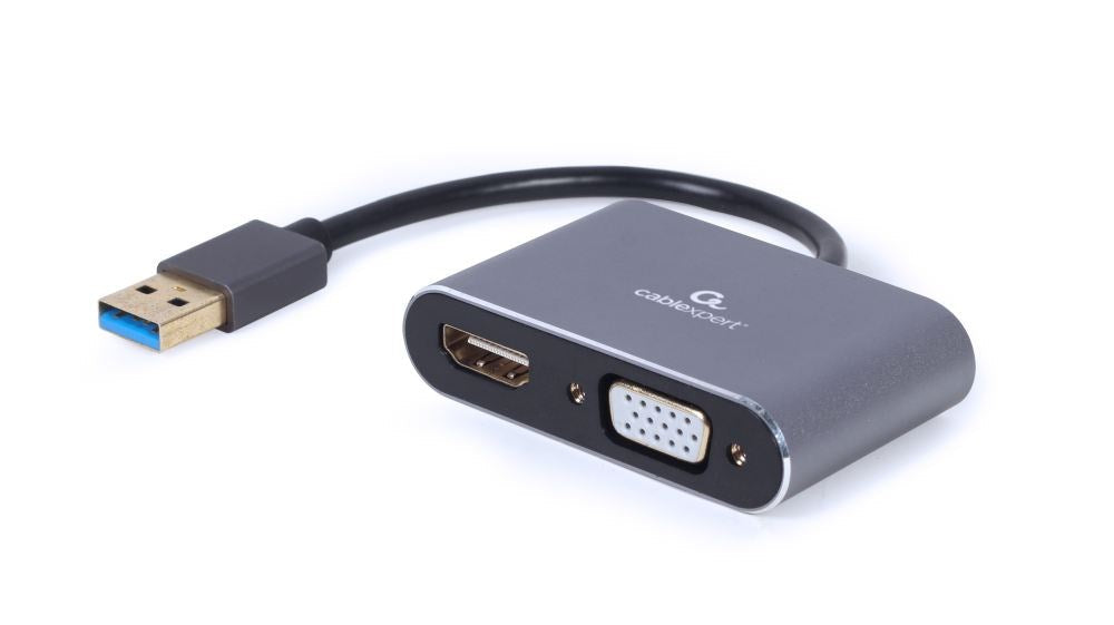GEMBIRD HDMI to VGA Adapter 3840 x 2160 Model A-USB3-HDMIVGA-01