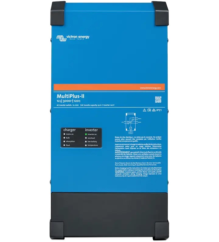 Victron Energy MultiPlus-II Inverter 3000W Indoor Black Blue