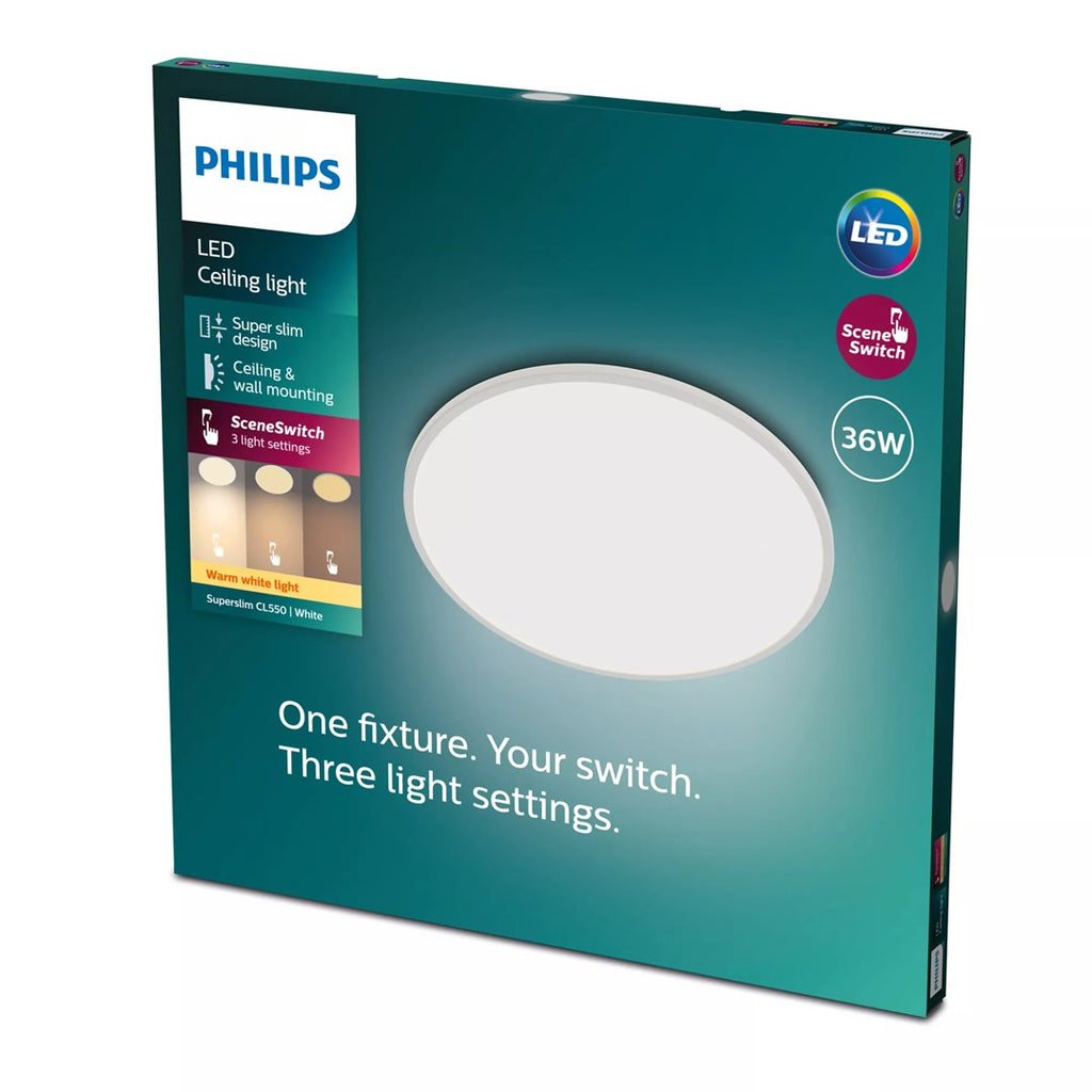 Philips Ceiling Light 36W 3600lm Indoor Round 8719514327146