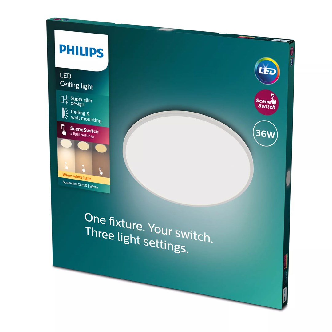 Philips Ceiling Light 36W 3600lm Indoor Round 8719514327146
