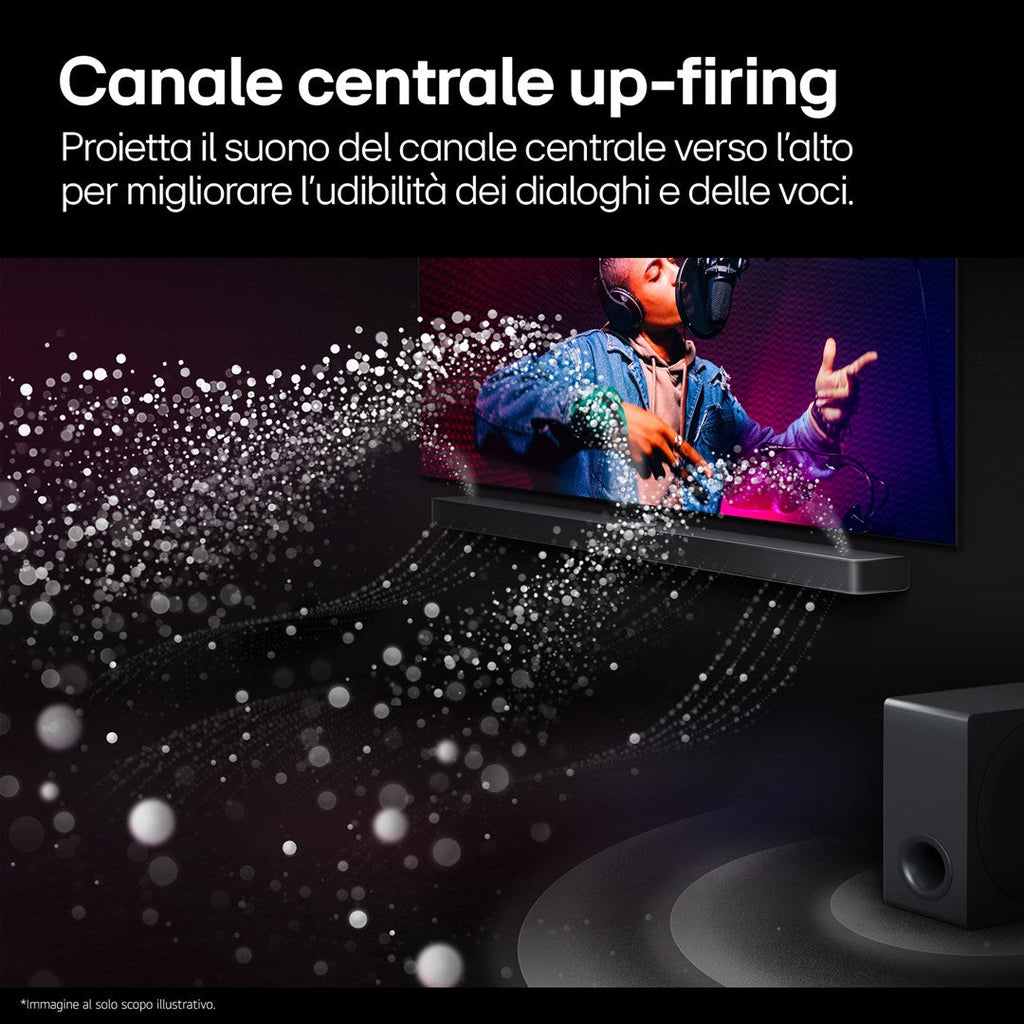 LG S95TR Black 9.1.5 Channels 810 W Soundbar