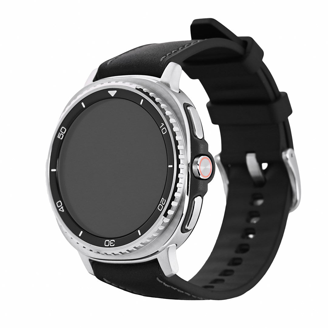 Samsung Galaxy Watch 8 Classic 1.3" AMOLED 46 mm Digital Touchscreen 4 G Silver Wi-Fi GPS