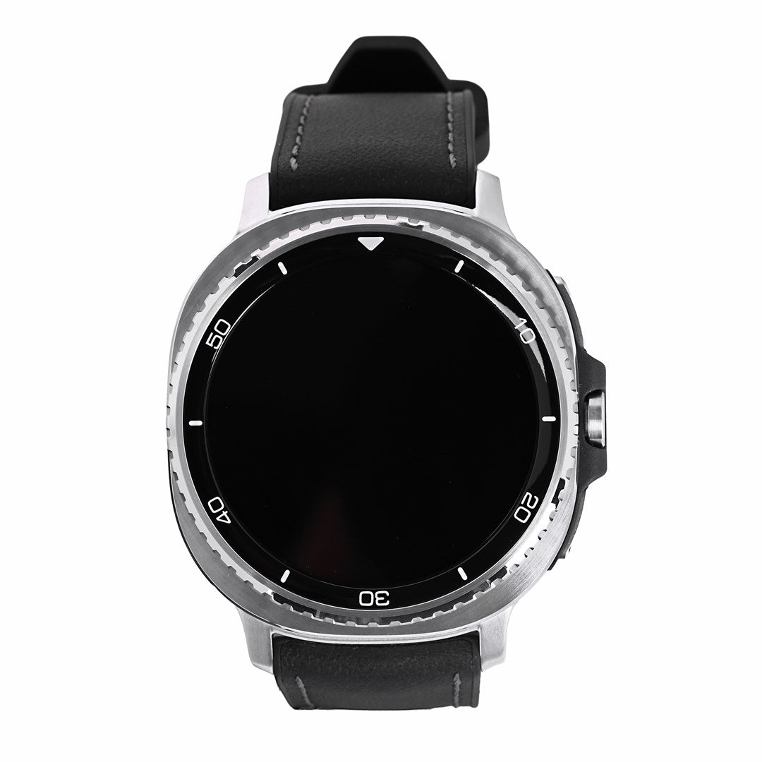 Samsung Galaxy Watch 8 Classic 1.3" AMOLED 46 mm Digital Touchscreen 4 G Silver Wi-Fi GPS
