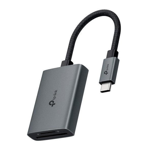 TP-LINK UA430C USB 3.2 Gen 1 Type-C Card Reader Grey
