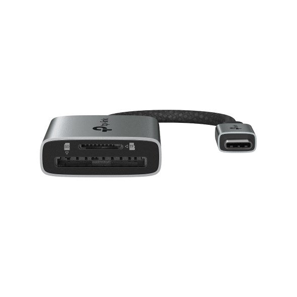 TP-LINK UA430C USB 3.2 Gen 1 Type-C Card Reader Grey