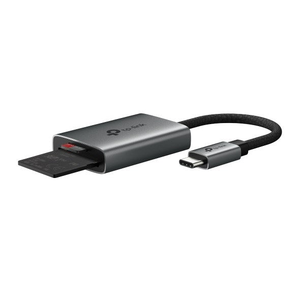 TP-LINK UA430C USB 3.2 Gen 1 Type-C Card Reader Grey