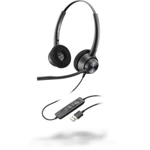 Wired Stereo Headset with Noise Cancelling Microphone and USB Type A Interface