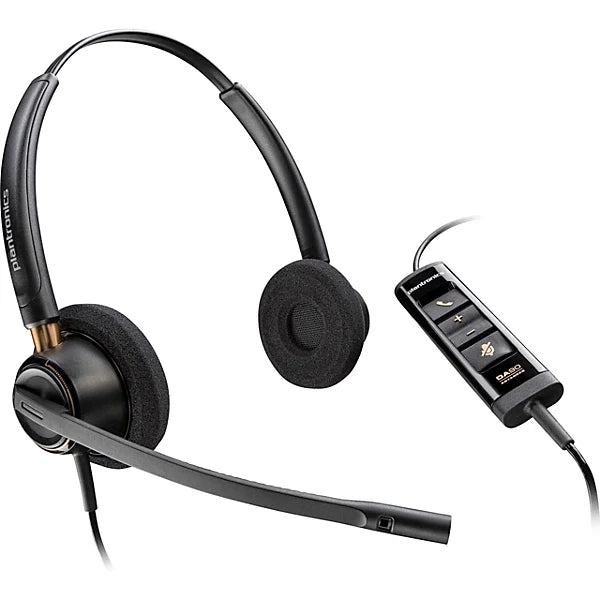 Plantronics Poly Headset EncorePro 525-M Binaural USB-A Teams (218275-01)