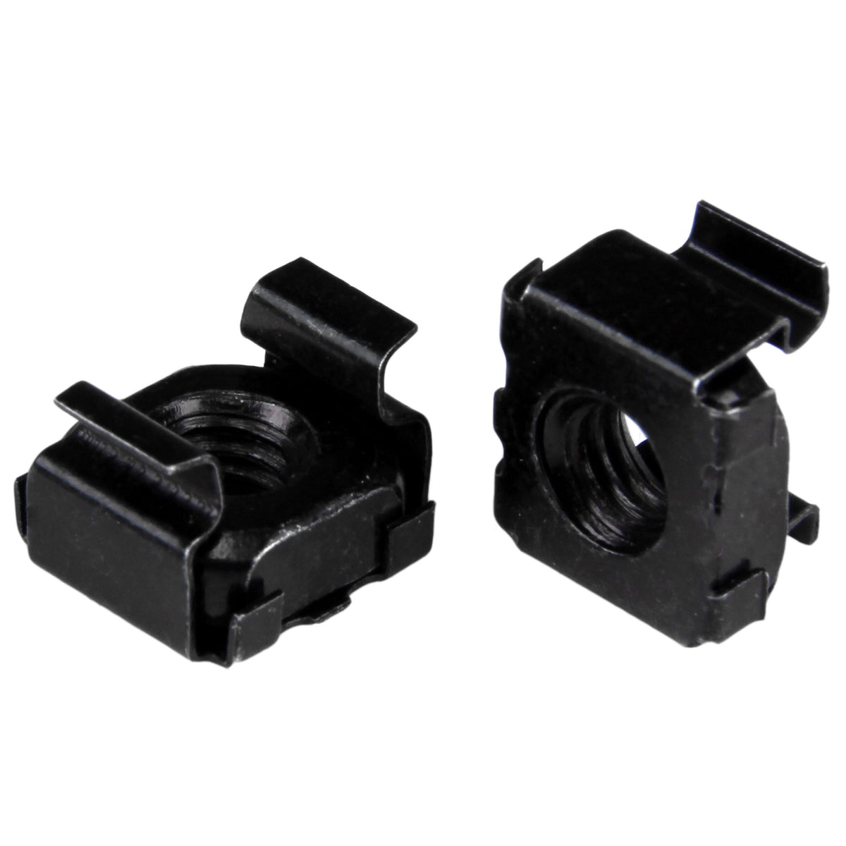 StarTech.com M6 Cage Nut for Server Rack - Pack of 50 - Black (CABCAGENUT6B)