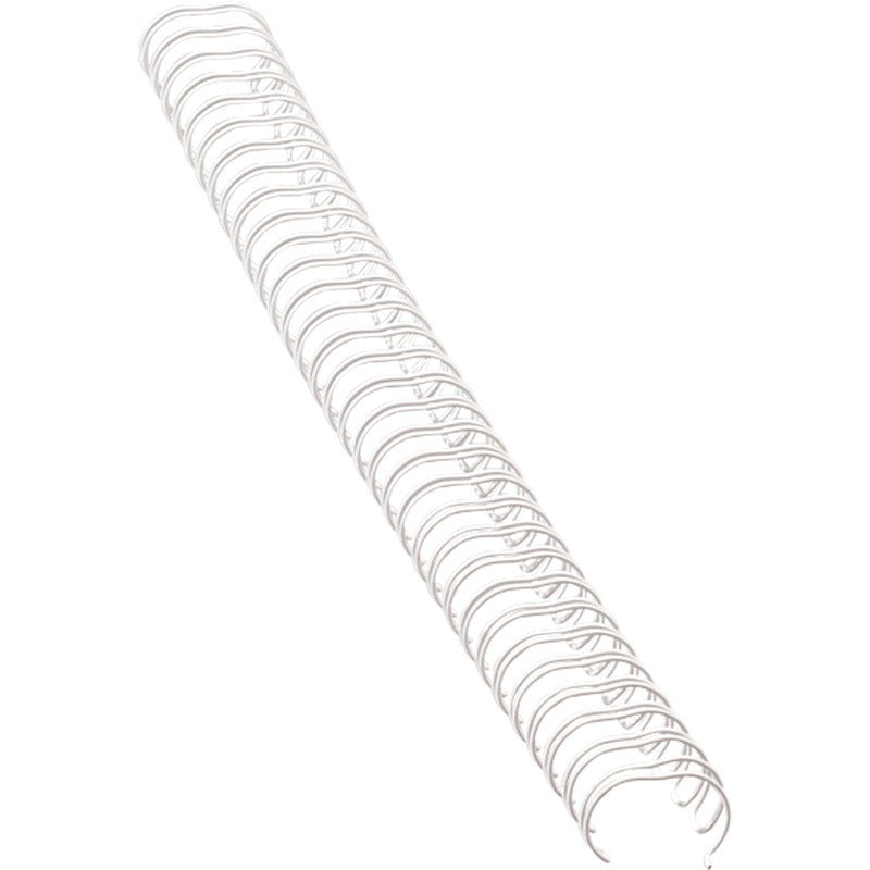 Fellowes Binding Wire 10 mm 297 mm 34 Rings A4 80 Sheets White 100 pcs.