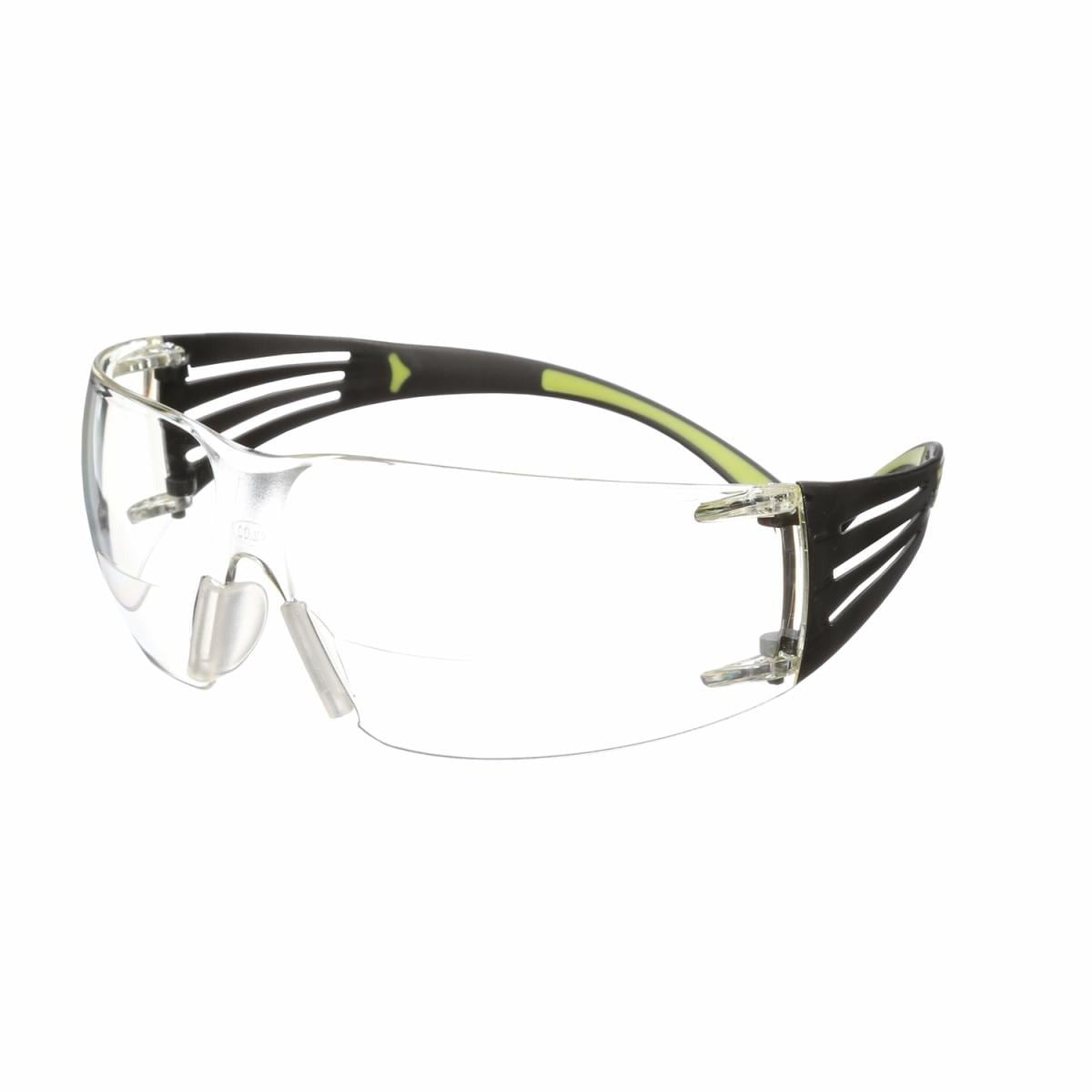 3 M SF420AS/AF-EU Safety Glasses - Polycarbonate (PC) - Black - Green SF420AF