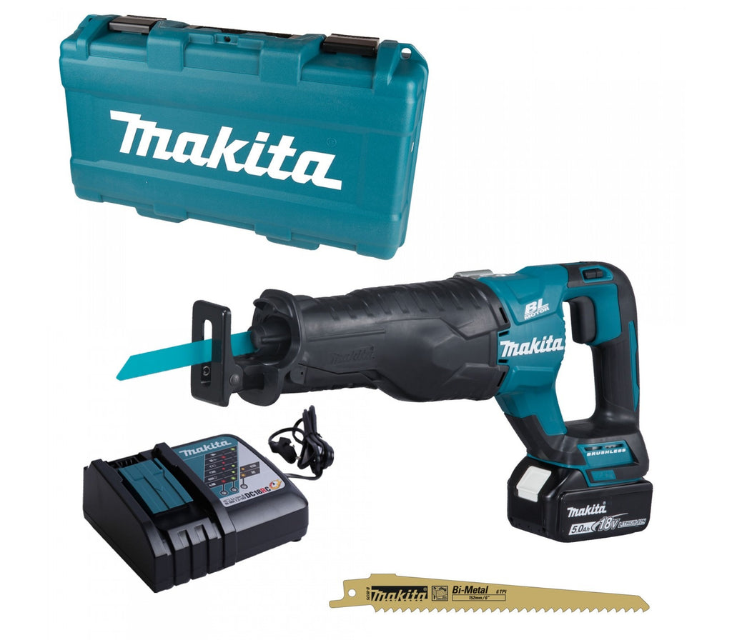 Makita DJR187RT - Cordless Reciprocating Saw - Battery-Free - 18V (DJR187RT)