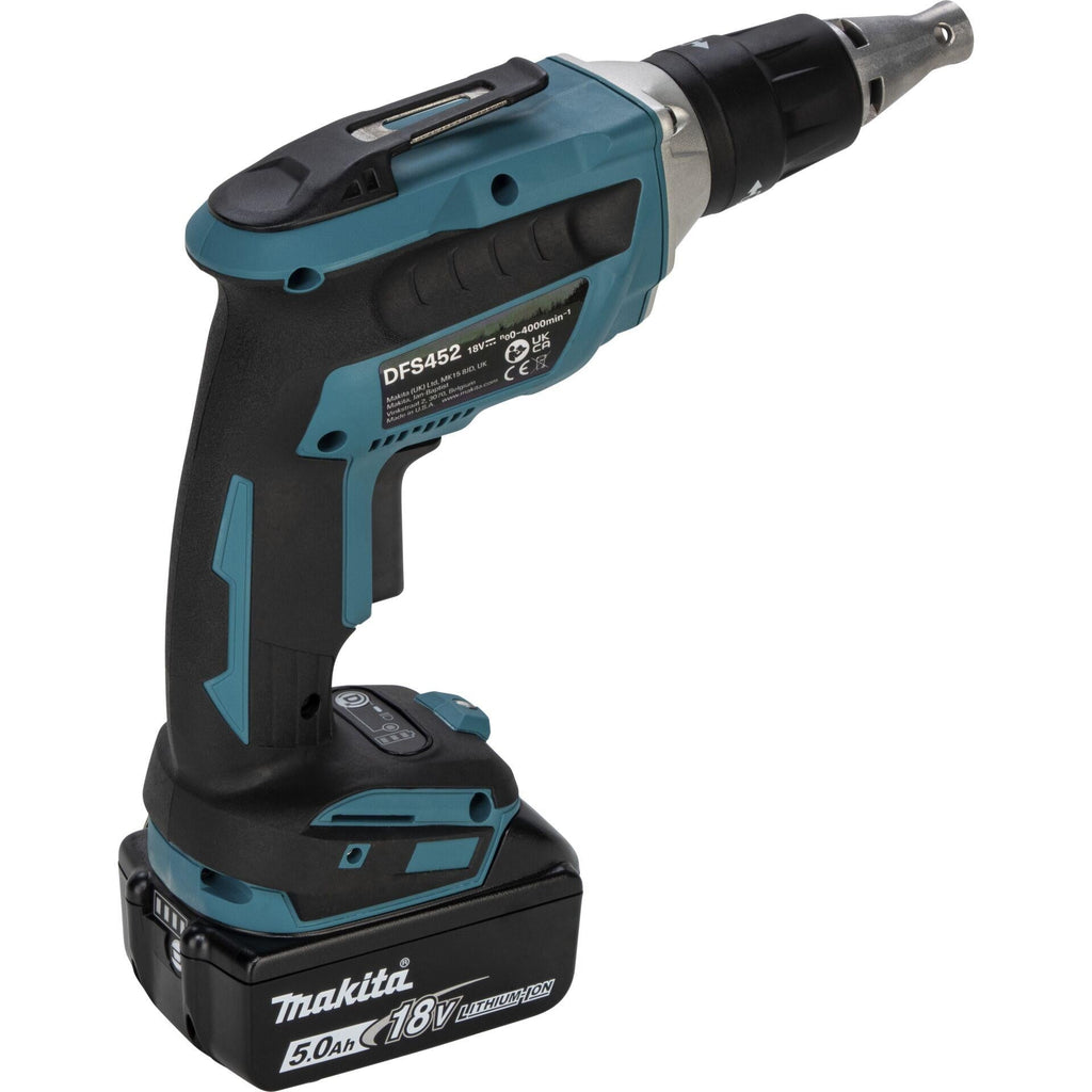 Makita DFS452TJX2 Cordless Drywall Screwdriver